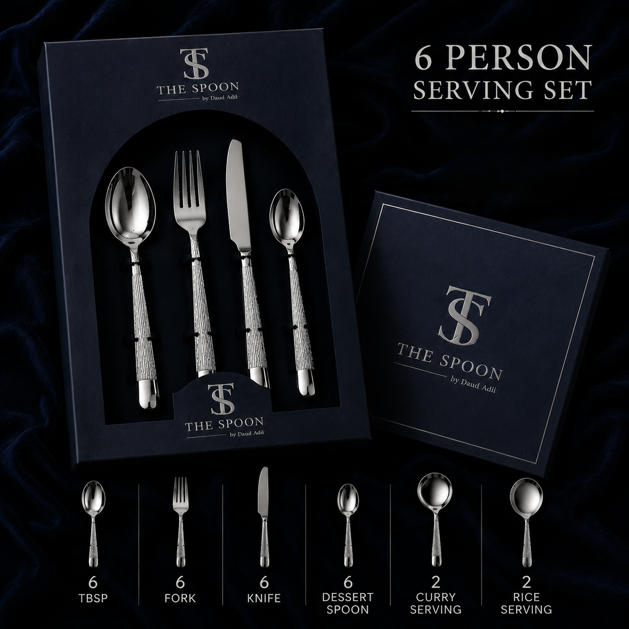 Naqsh 6 Persons Serving Set